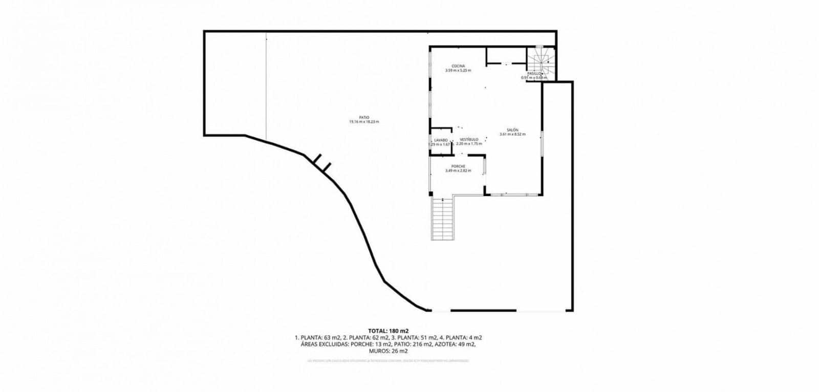 4 bedroom Villa for sale in Villamartin with garage - € 260,000 (Ref: 9430795)