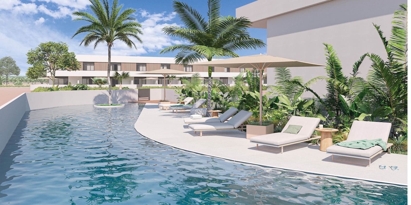 Casa de 2 habitaciones en Pilar de la Horadada en venta con piscina garaje - 299.900 € (Ref: 9451626)