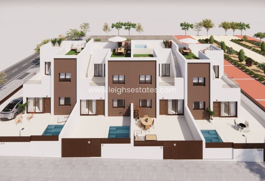 3 quarto Casa em Banda para venda em Pilar de la Horadada - 285 500 € (Ref: 9685824)