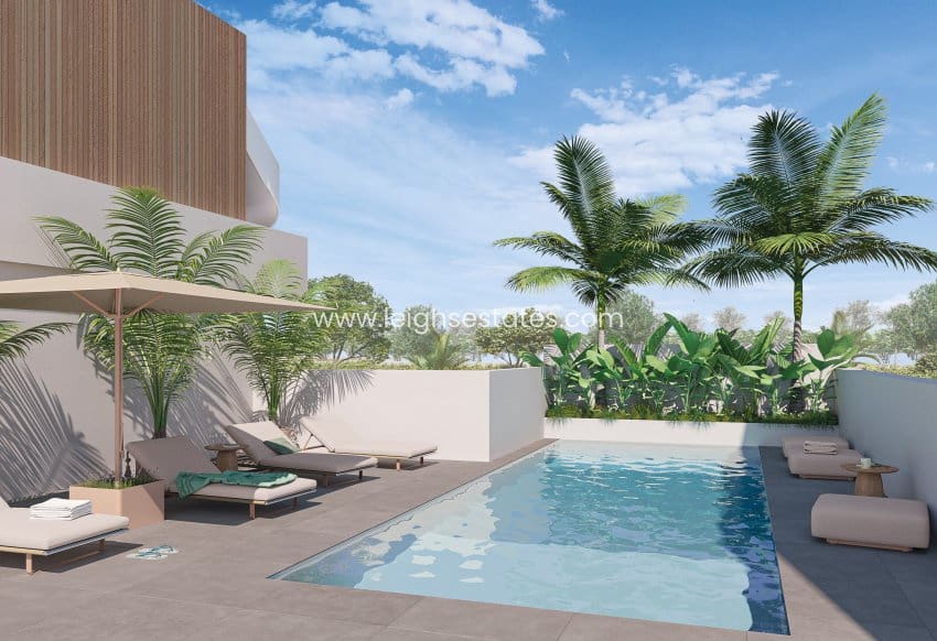 2 Zimmer Haus zu verkaufen in Pilar de la Horadada mit Pool - 299.900 € (Ref: 9685848)