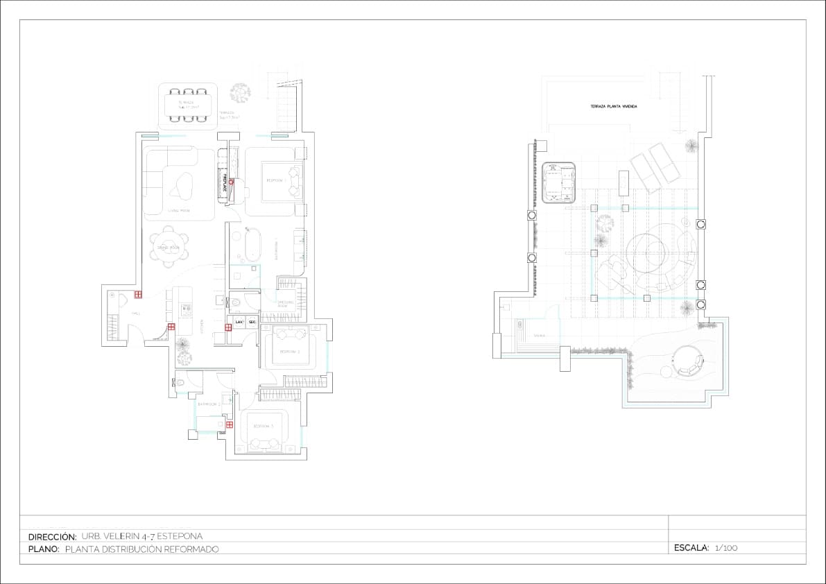 3 chambre Penthouse à vendre à Estepona avec piscine garage - 2 695 000 € (Ref: 9266719)