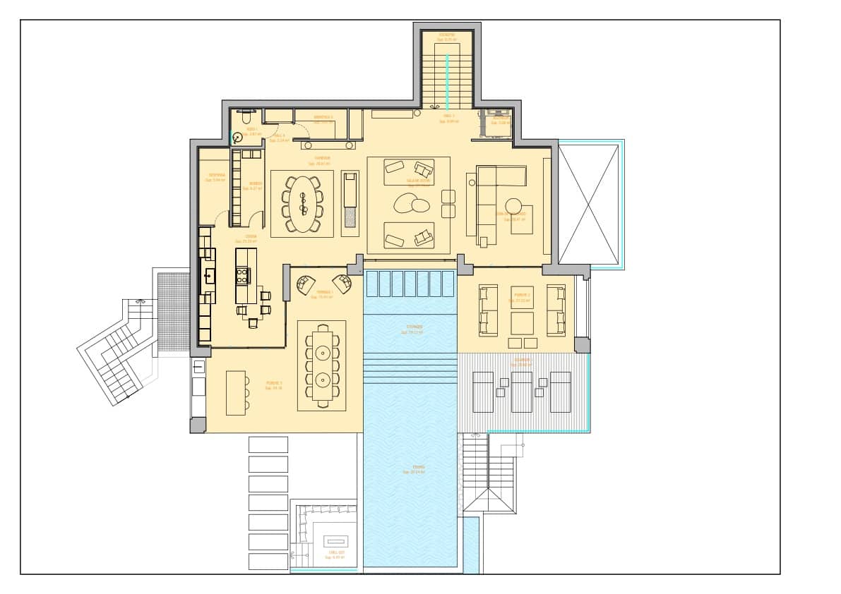 6 camera da letto Villa in vendita in Benahavis con piscina garage - 6.995.000 € (Rif: 9266765)