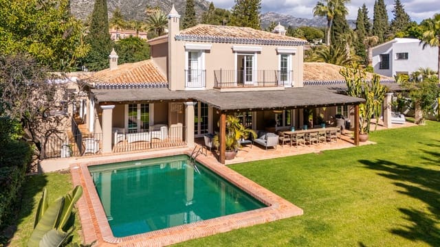 4 Zimmer Villa zu verkaufen in Marbella mit Pool Garage - 4.750.000 € (Ref: 9266779)