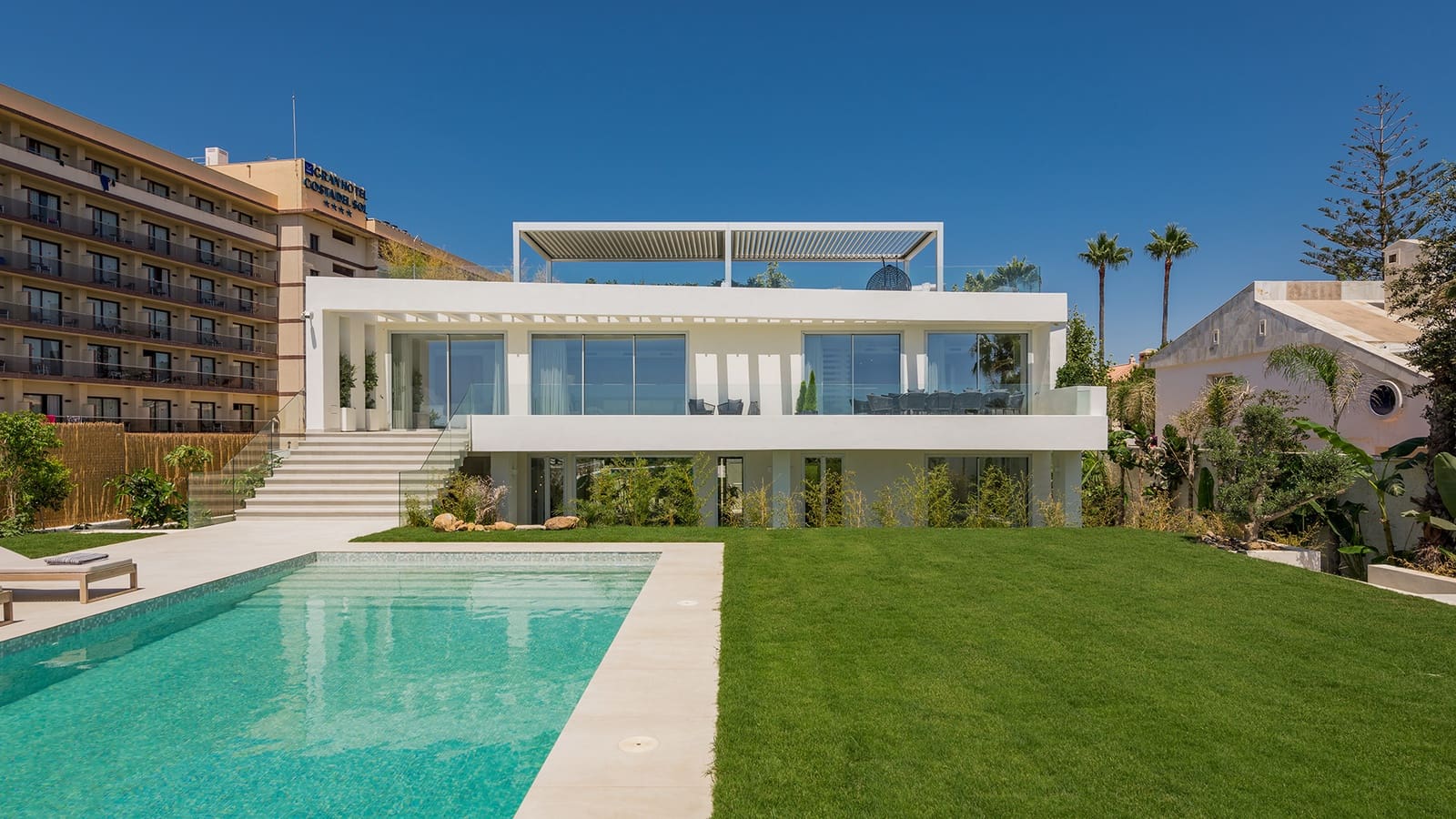 Villa/Maison de 5 chambres de location de vacances à Mijas Costa avec piscine garage - 10 200 € (Ref: 9270282)