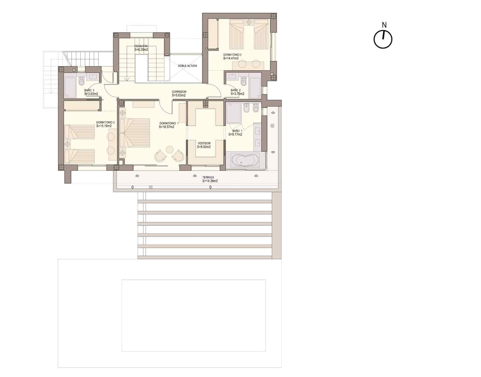 5 slaapkamer Villa voor vakantieverhuur in El Paraiso met zwembad garage - € 3.650 (Ref: 9270297)