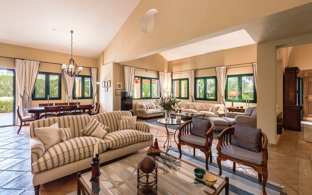 6 soverom Villa til leie i Guadalmina Baja, Marbella med svømmebasseng garasje - € 8 000 (Ref: 9278177)