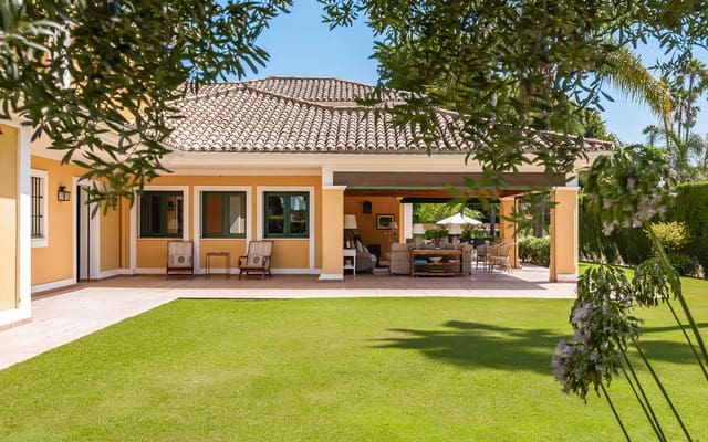 6 soverom Villa til leie i Guadalmina Baja, Marbella med svømmebasseng garasje - € 8 000 (Ref: 9278177)