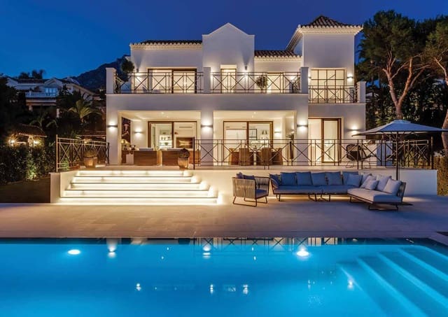 6 sovrum Villa för semesterbostäder i Marbella med pool garage - 20 000 € (Ref: 9292360)
