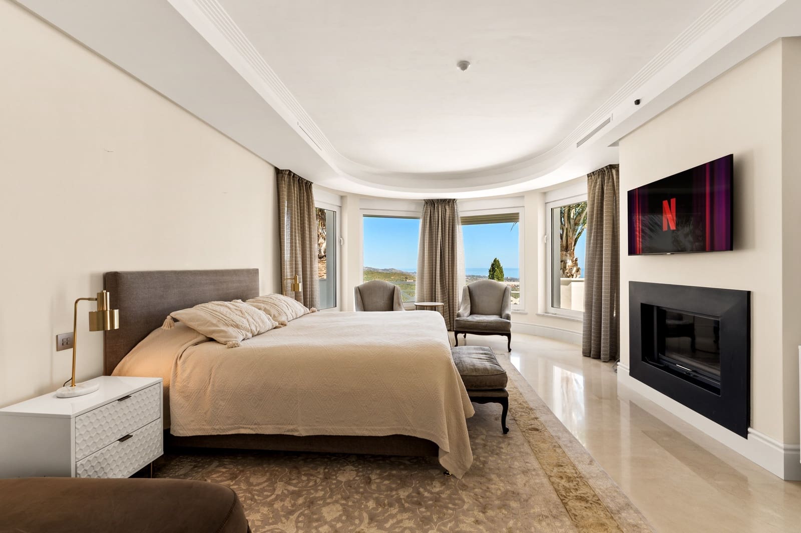 6 sypialnia Willa do wynajęcia w Marbella z basenem garażem - 20 000 € (Ref: 9401055)