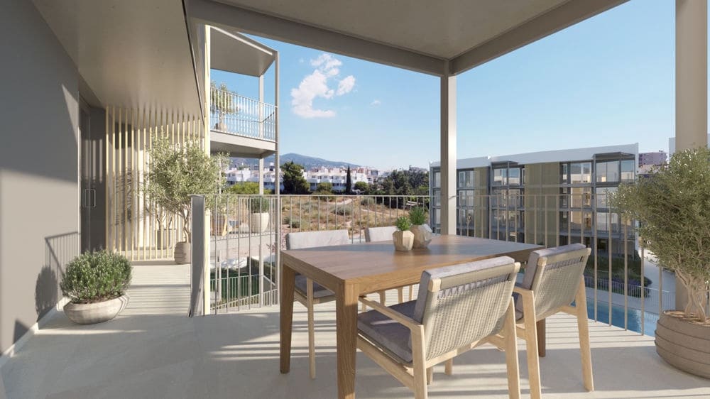 2 sovrum Takvåning till salu i Palmanova med pool garage - 610 000 € (Ref: 10130479)