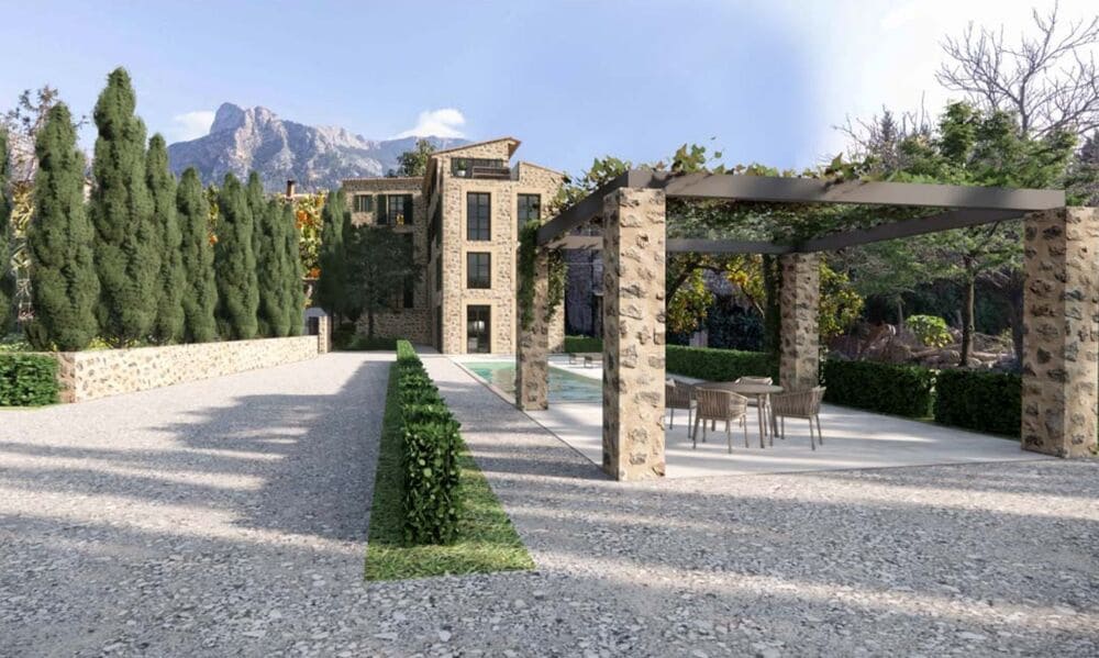 5 sypialnia Finka/Dom wiejski na sprzedaż w Soller z basenem garażem - 1 380 500 € (Ref: 10165380)
