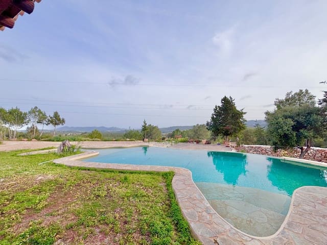 5 sypialnia Dom do wynajęcia w Santa Gertrudis de Fruitera z basenem - 10 000 € (Ref: 8931430)