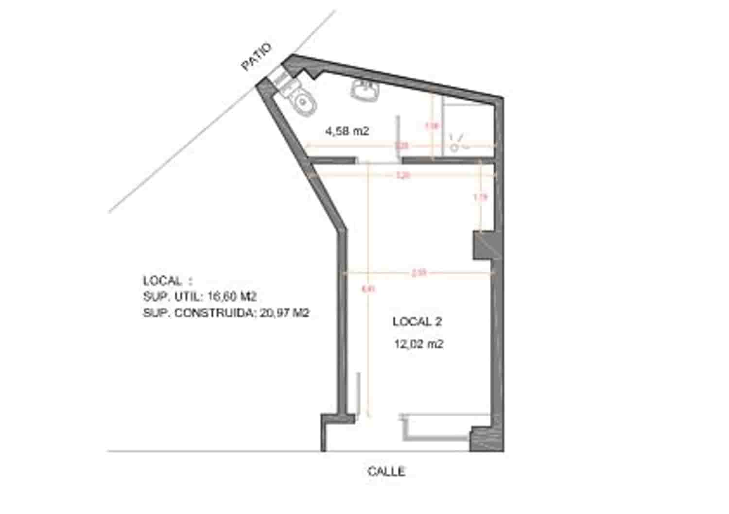 Gewerbe zu vermieten in Oviedo - 300 € (Ref: 8324220)