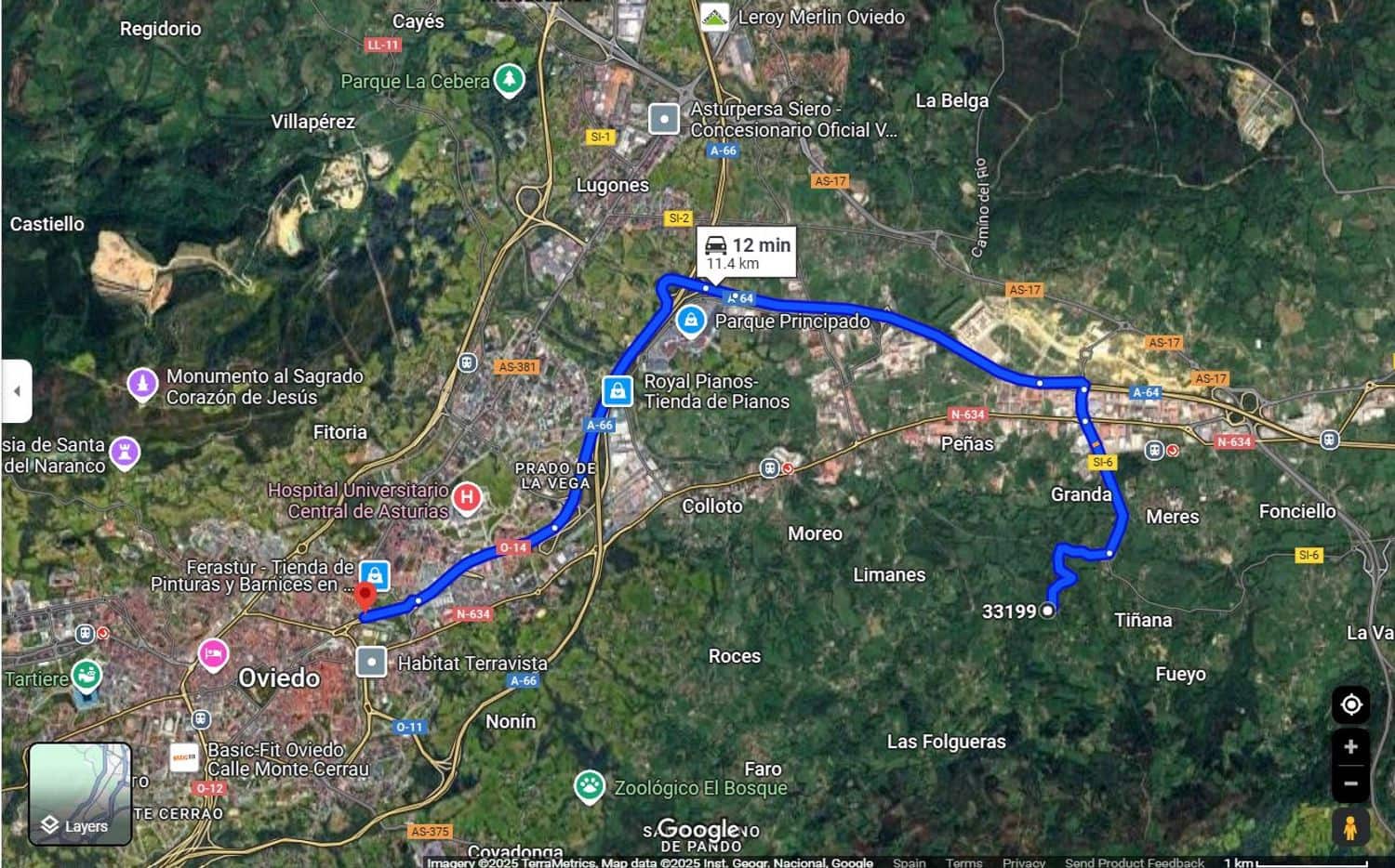 Grunde uden byggetilladelser til salg i Siero - € 88.000 (Ref: 8881290)