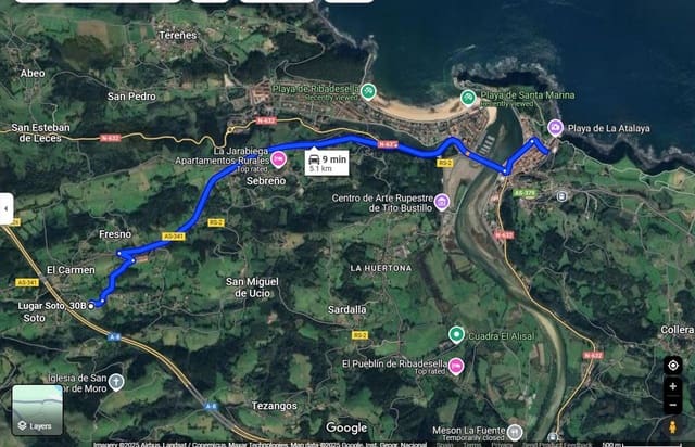 Mark till salu i Ribadesella - 54 000 € (Ref: 8881291)