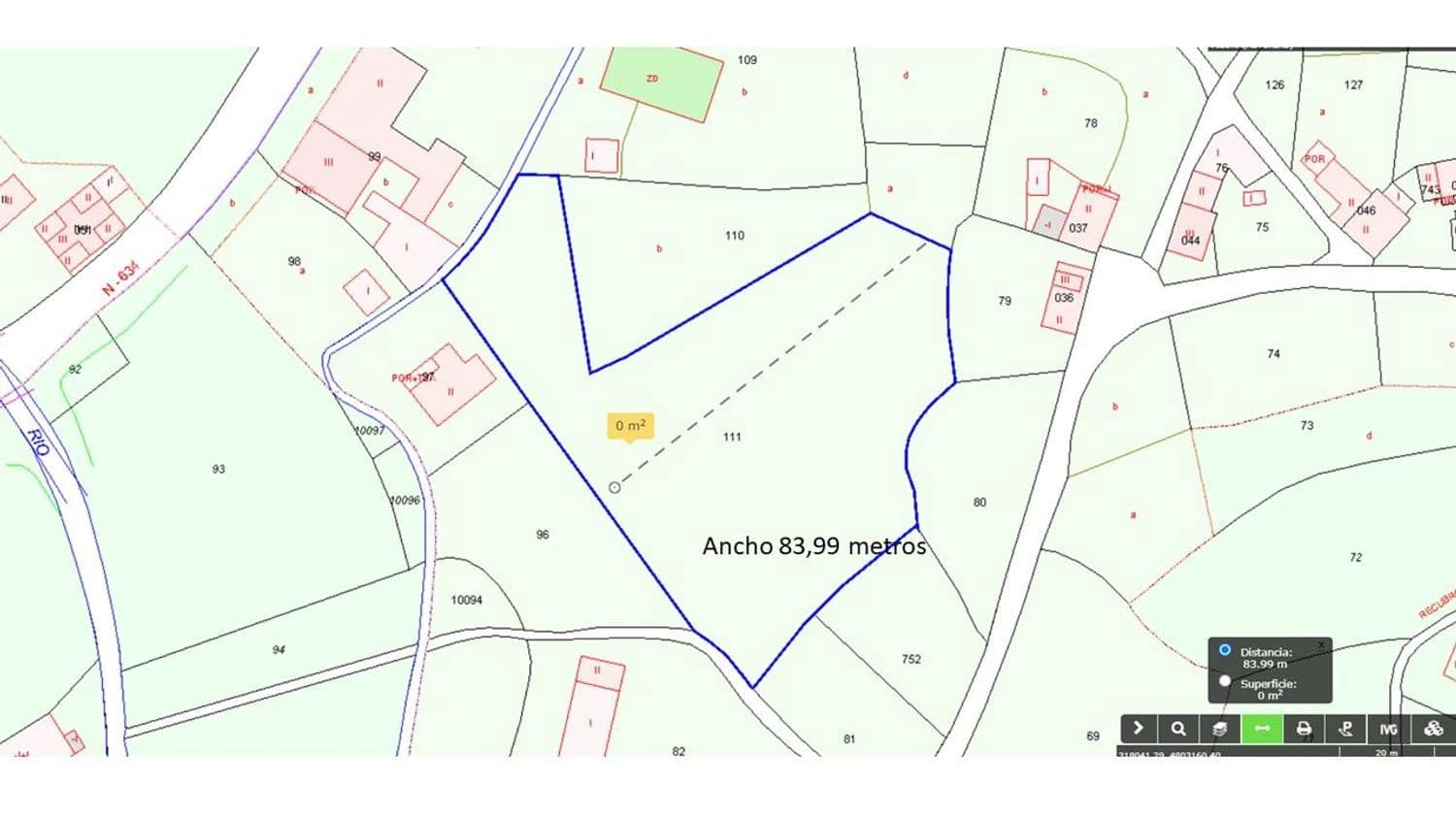 Grunde uden byggetilladelser til salg i Pilona - € 89.000 (Ref: 8883913)