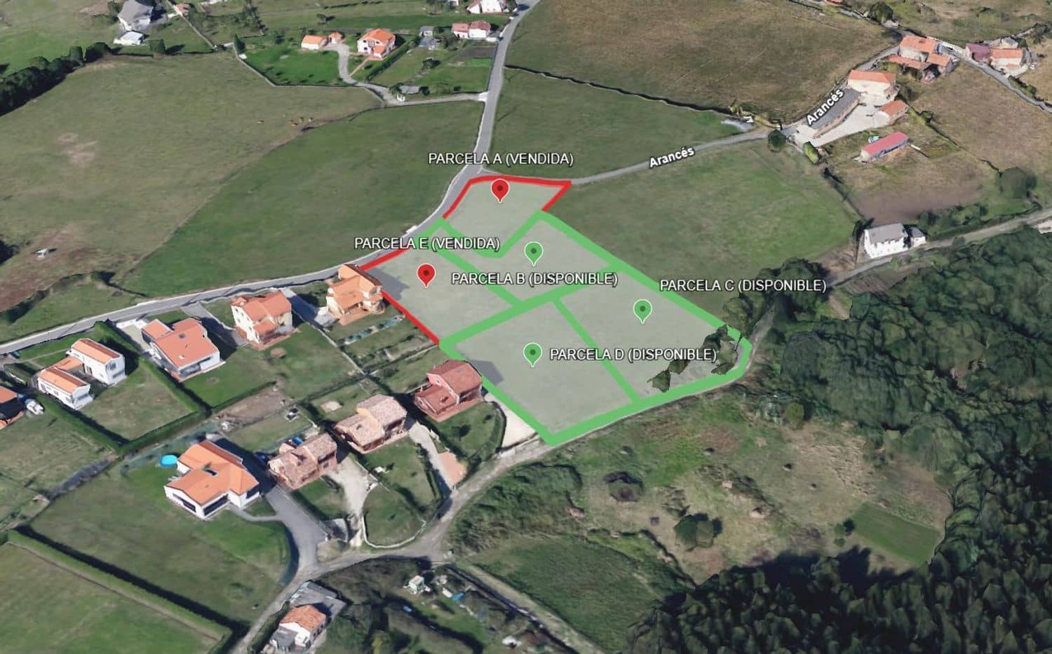 Grunde uden byggetilladelser til salg i Castrillon - € 110.000 (Ref: 8905006)