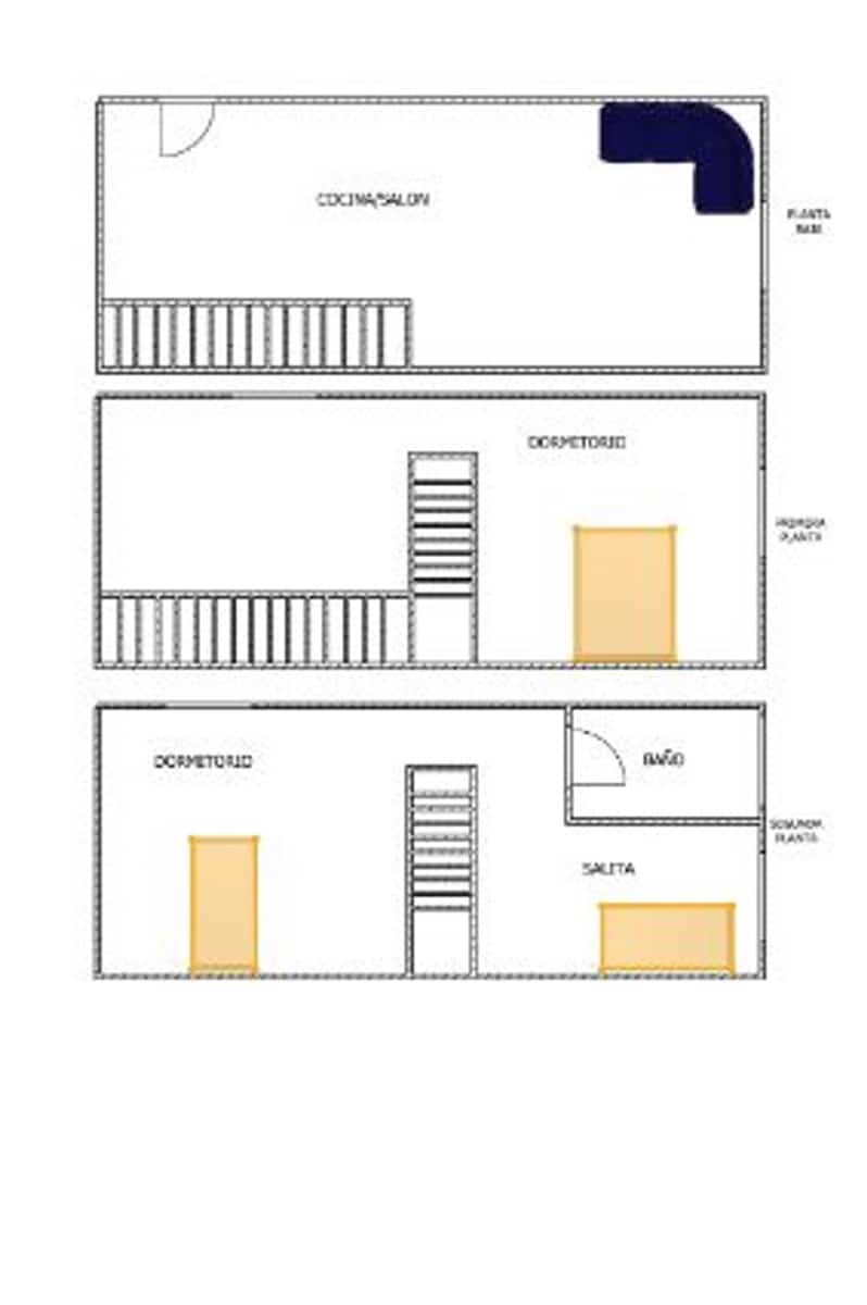 2 soveværelse Finca/Landehus til salg i Riosa med garage - € 59.900 (Ref: 8928338)