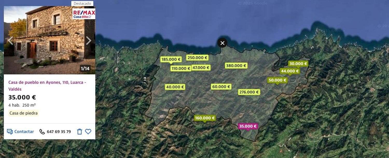 4 soveværelse Finca/Landehus til salg i Luarca - € 30.000 (Ref: 9020177)