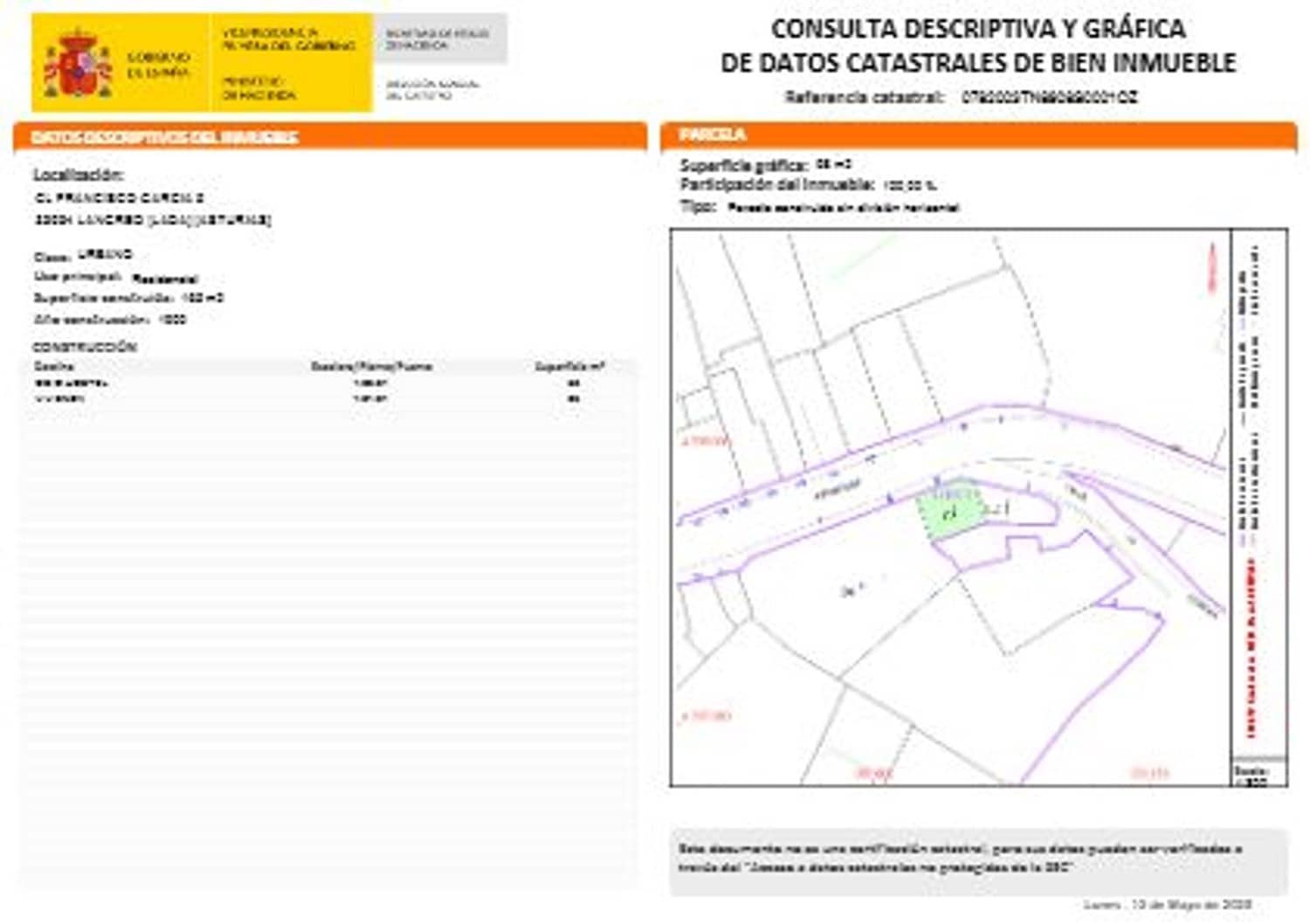 Byhus til salg i Langreo med garage - € 35.000 (Ref: 9072985)