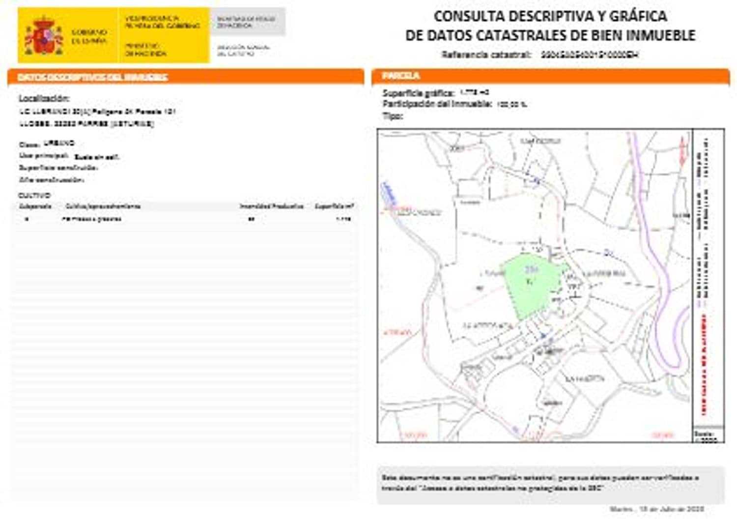 3 soveværelse Finca/Landehus til salg i Parres med garage - € 52.000 (Ref: 9118454)