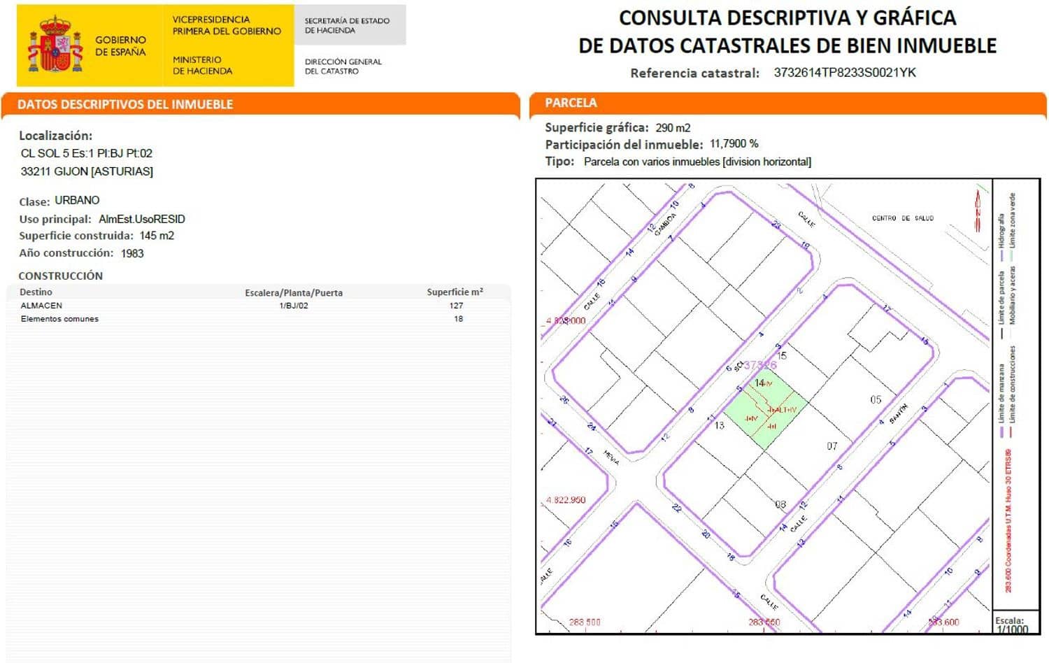 Erhverv til salg i Gijon - € 80.000 (Ref: 9167232)