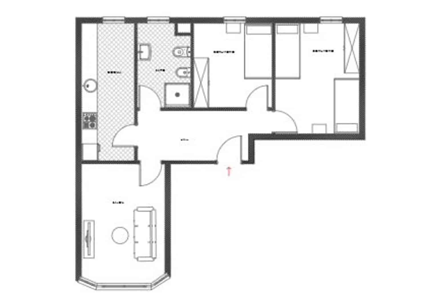2 sovrum Lägenhet till salu i Gijon med garage - 230 000 € (Ref: 9219646)