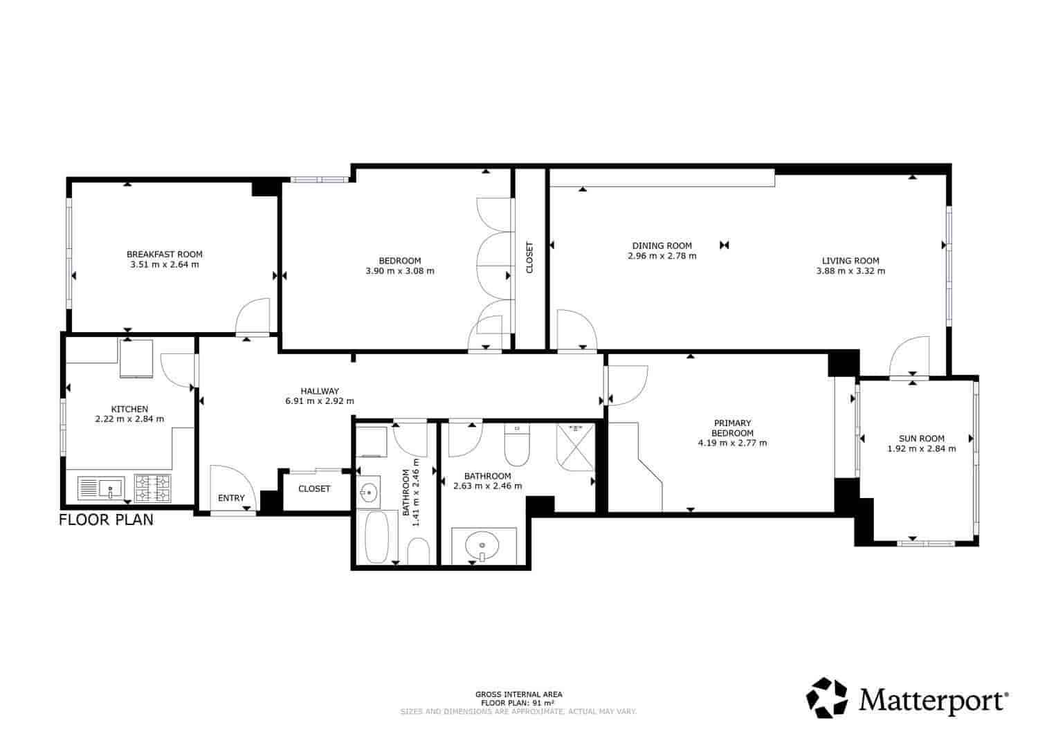 3 bedroom Apartment for sale in Gijon with garage - € 350,000 (Ref: 9317093)