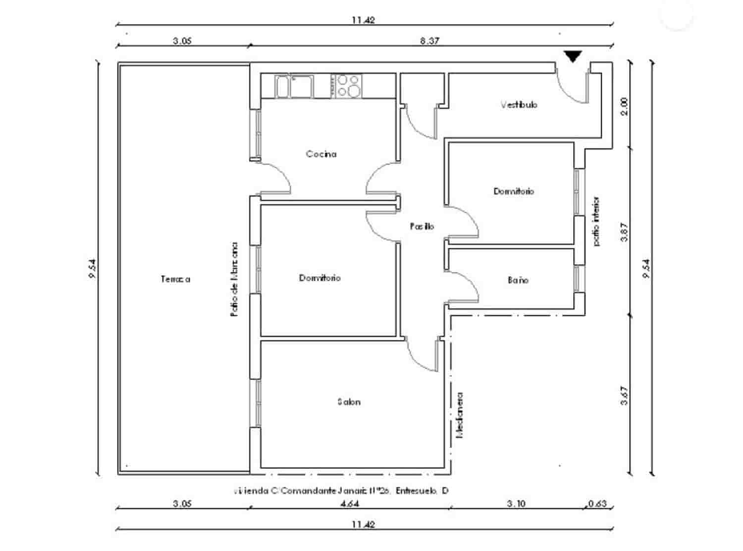 2 soveværelse Lejlighed til salg i Oviedo med garage - € 80.000 (Ref: 9429503)
