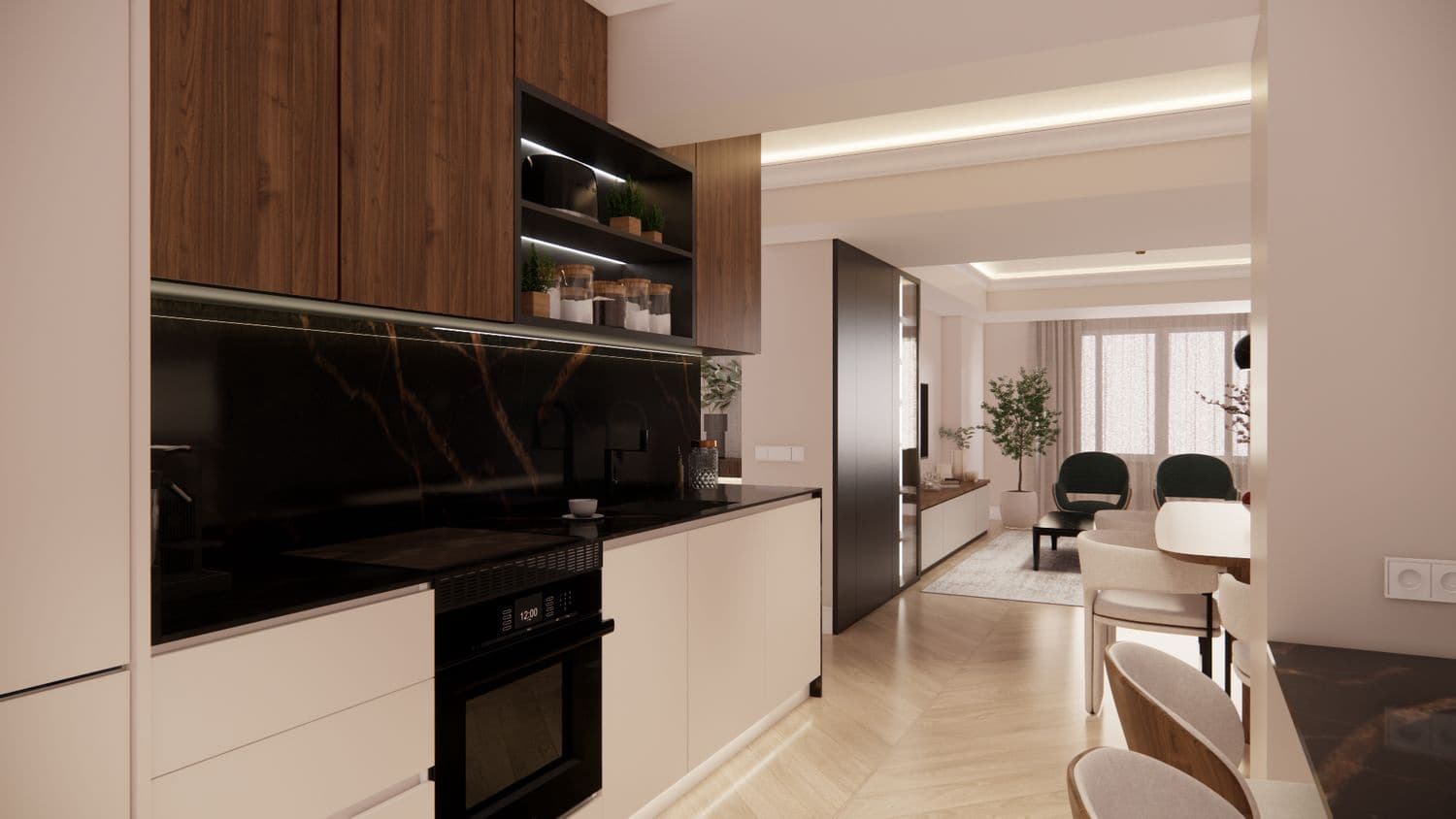 2 sypialnia Apartament na sprzedaż w Miasto Madryt z garażem - 1 363 950 € (Ref: 9432896)