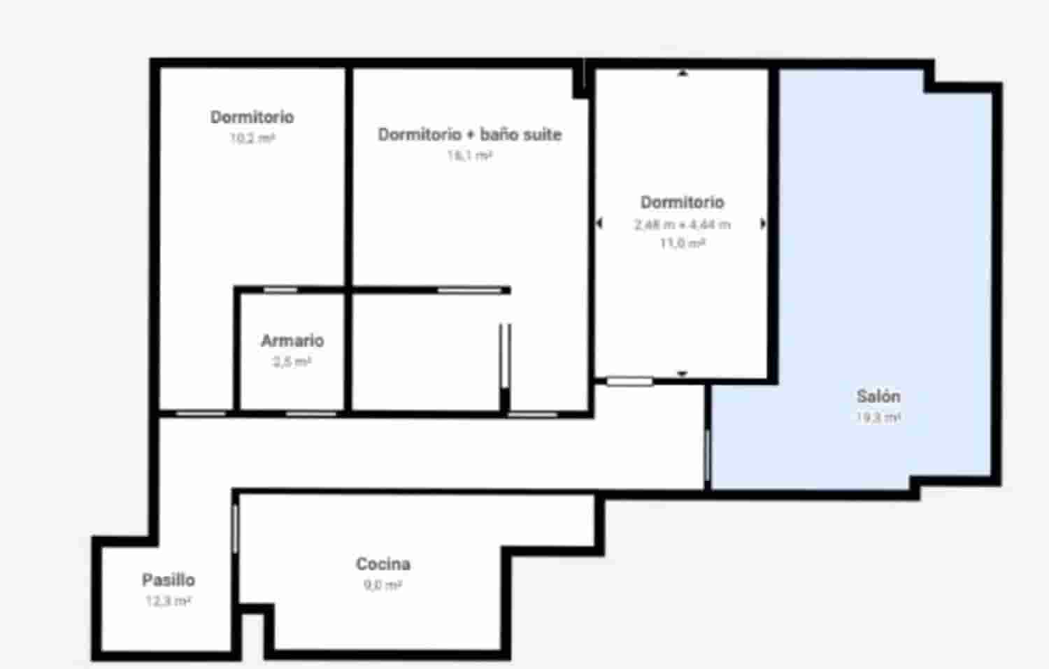 3 chambre Appartement à vendre à Gijon avec garage - 228 000 € (Ref: 9432898)