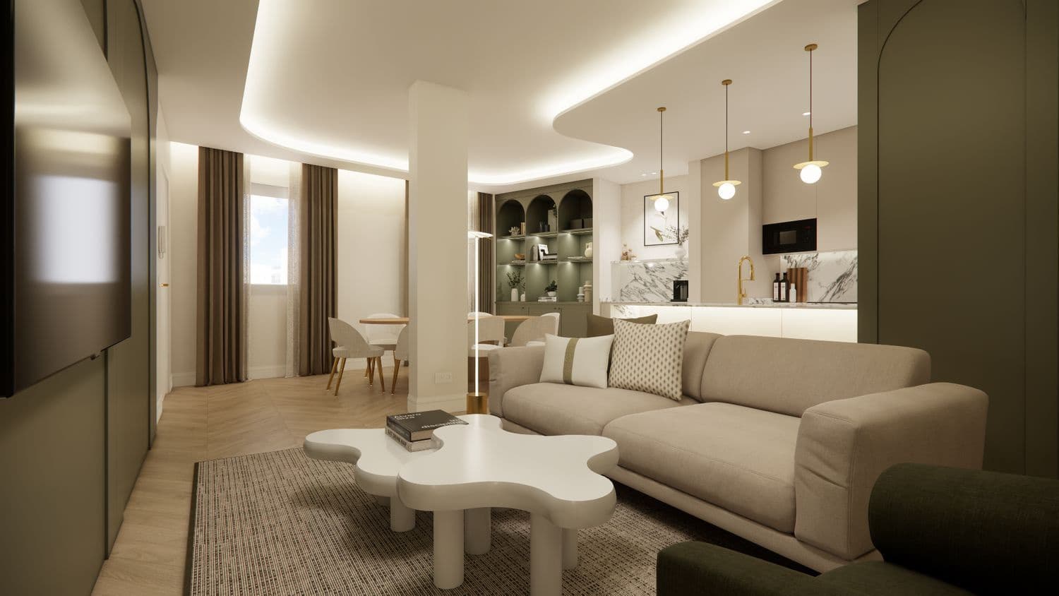 2 soverom Leilighet til salgs i Madrid by med garasje - € 1 219 000 (Ref: 9432899)