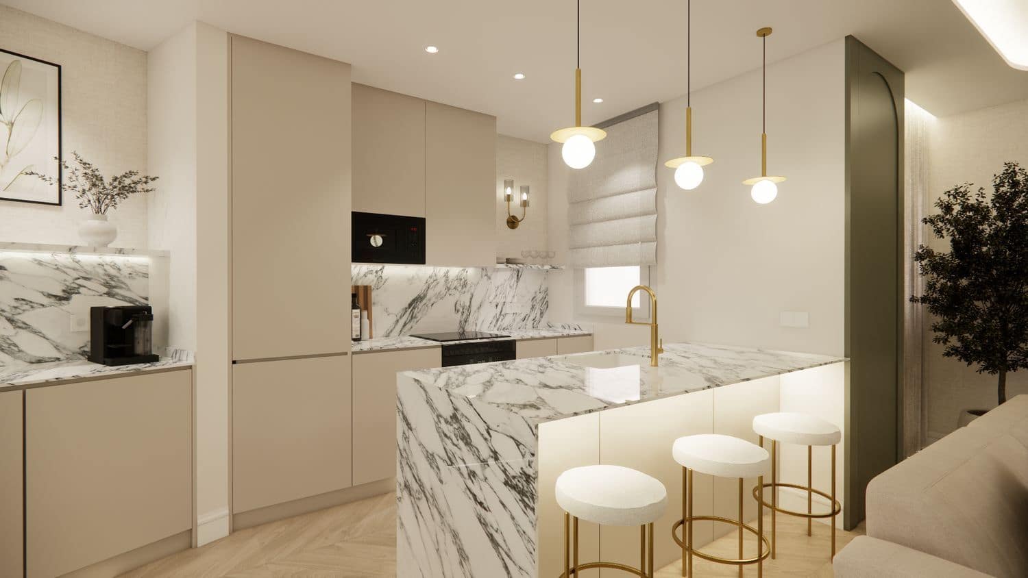 2 soverom Leilighet til salgs i Madrid by med garasje - € 1 219 000 (Ref: 9432899)