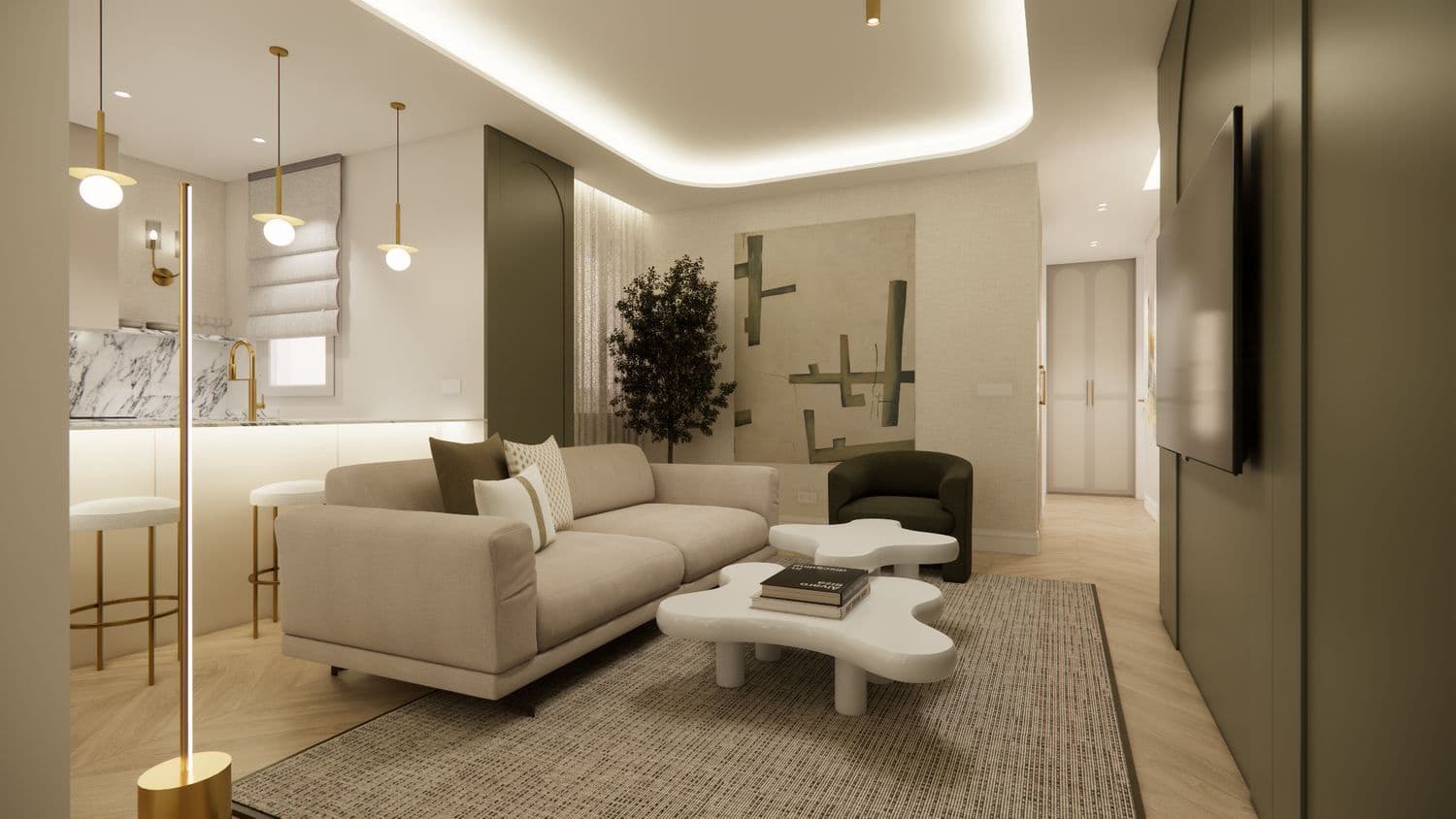 2 soverom Leilighet til salgs i Madrid by med garasje - € 1 219 000 (Ref: 9432899)