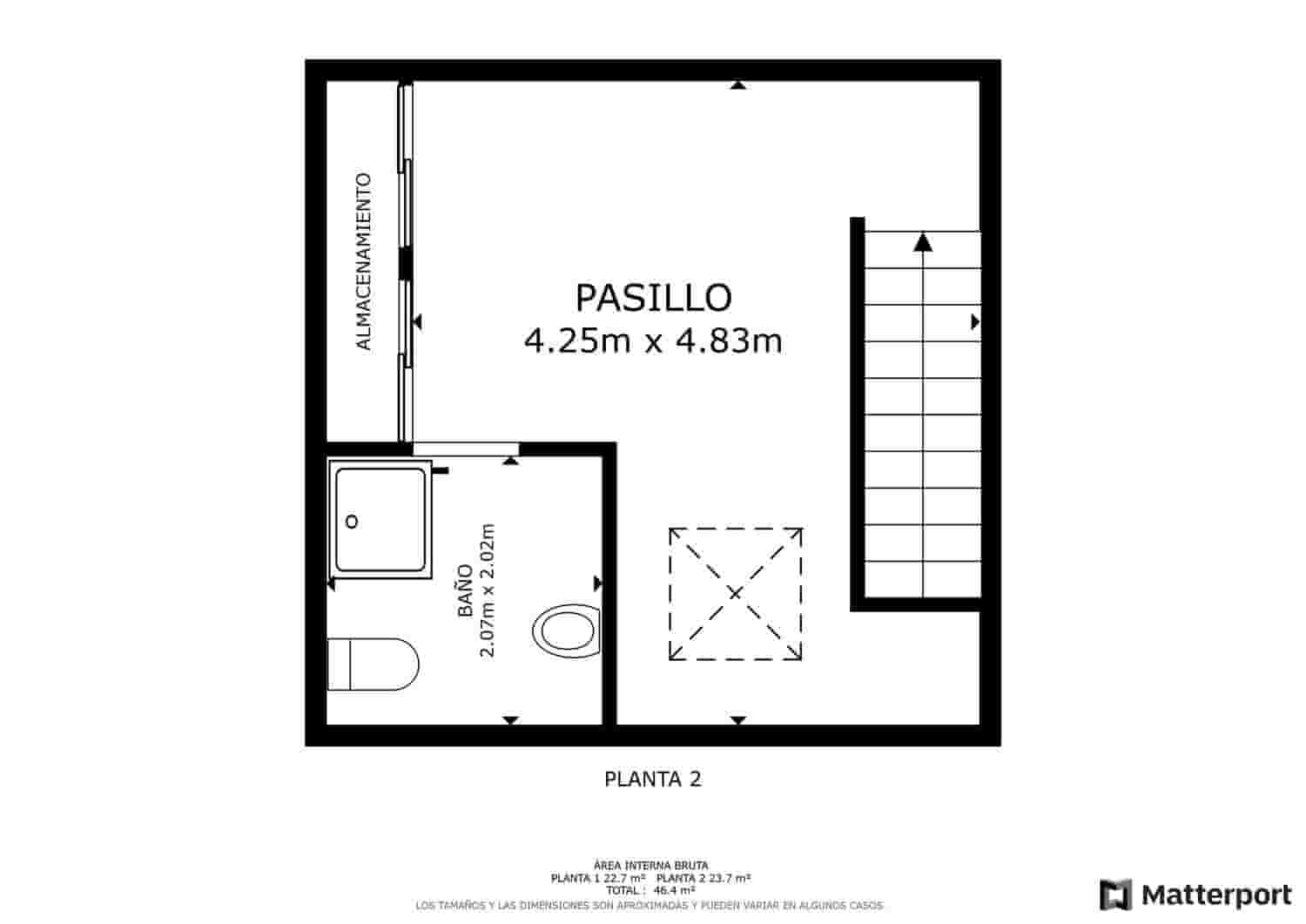 1 soverom Hus til leie i Madrid by med garasje - € 1 400 (Ref: 9436802)