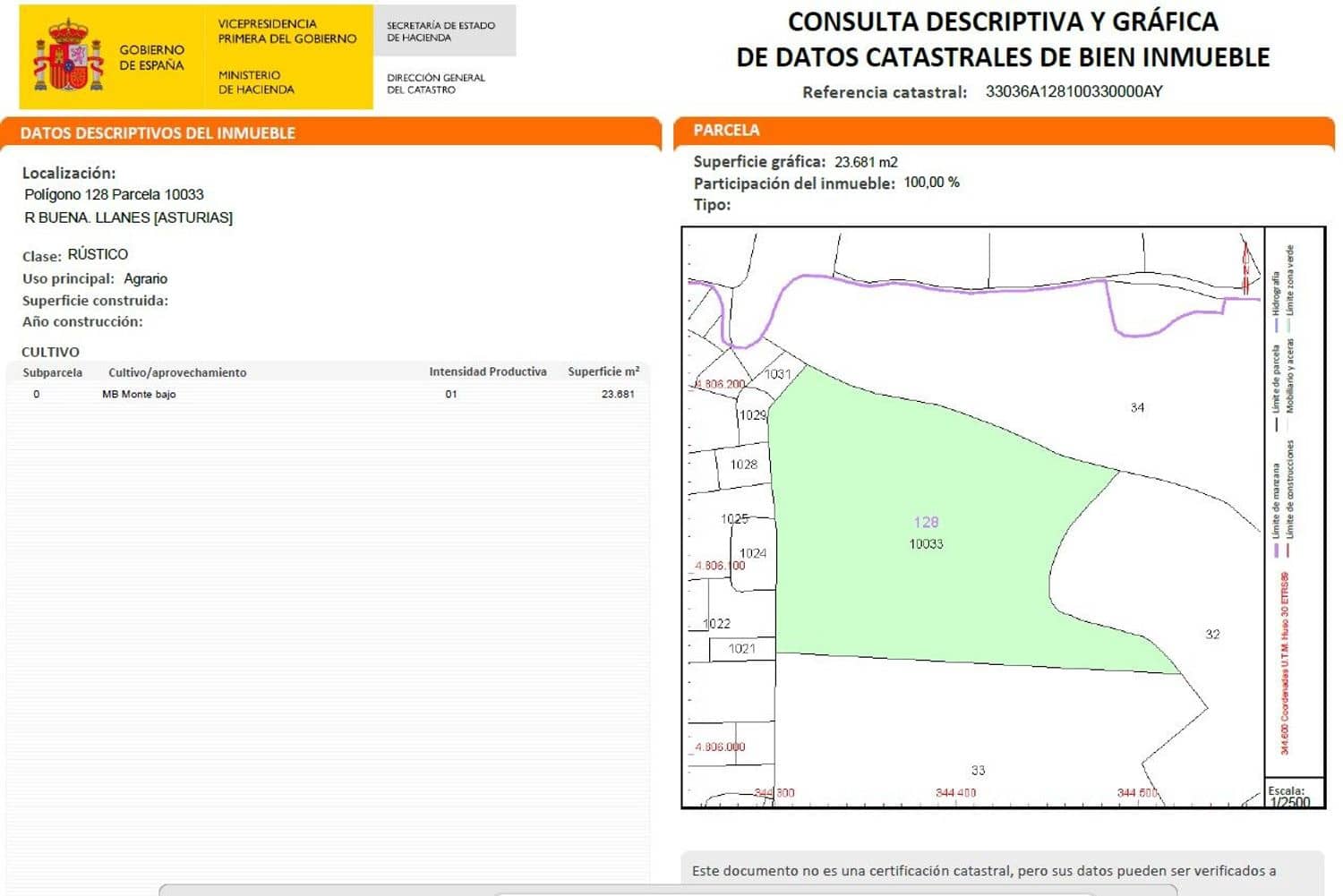 Undeveloped Land for sale in Llanes - € 28,000 (Ref: 9503727)