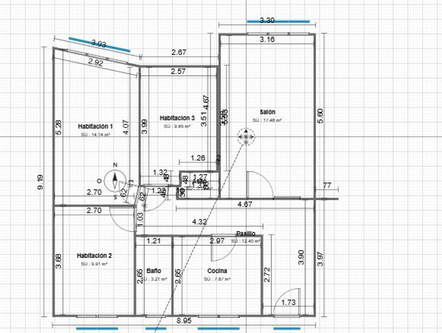 3 soverom Leilighet til salgs i Gijon med garasje - € 310 000 (Ref: 9533232)