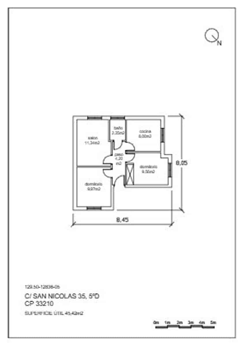 2 makuuhuone Huoneisto myytävänä paikassa Gijon mukana 
autotalli - 100 000 € (Ref: 9594542)