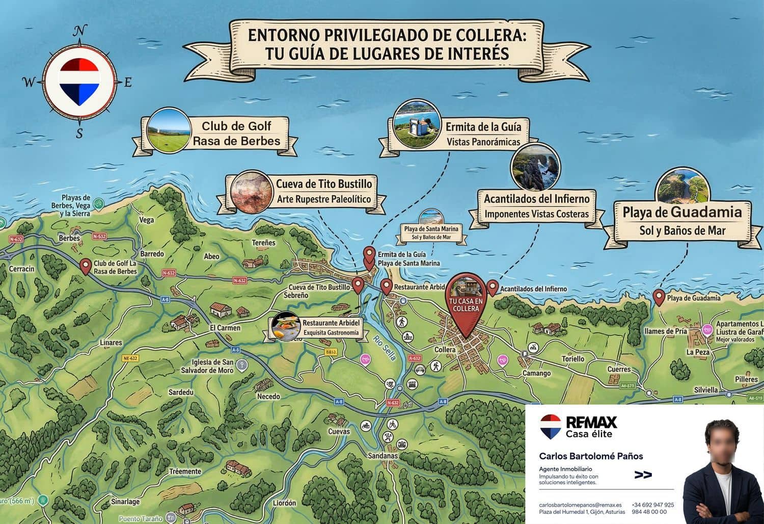 Casa de 3 habitaciones en Ribadesella en venta con piscina garaje - 85.000 € (Ref: 9676799)