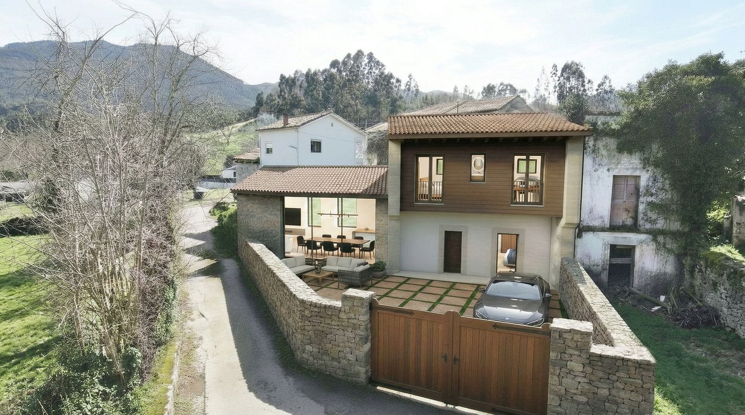 Casa de 3 habitaciones en Ribadesella en venta con piscina garaje - 85.000 € (Ref: 9676799)