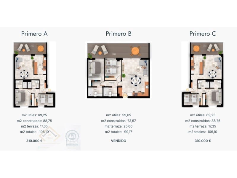 Apartment for sale in Finestrat with garage - € 425,000 (Ref: 9409923)