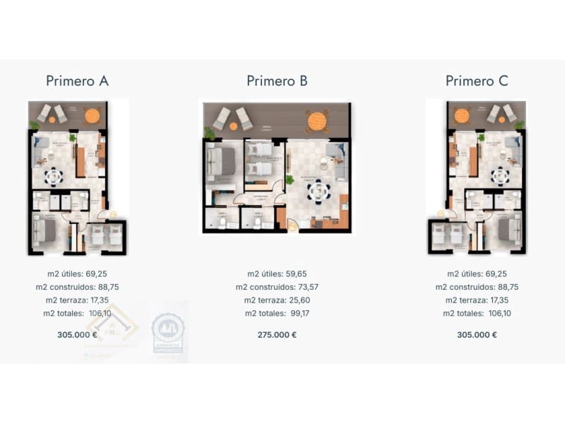 Apartment for sale in Finestrat with garage - € 425,000 (Ref: 9409923)