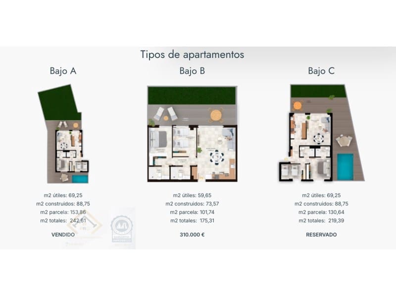 Apartment for sale in Finestrat with garage - € 425,000 (Ref: 9409923)