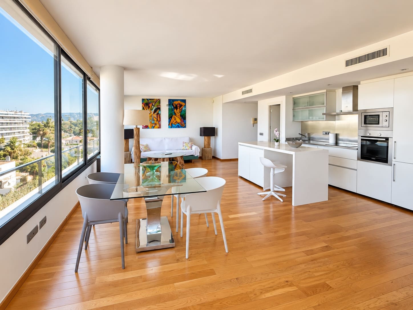 2 quarto Apartamento para arrendar em Ibiza / Eivissa cidade com garagem - 3 500 € (Ref: 10077305)