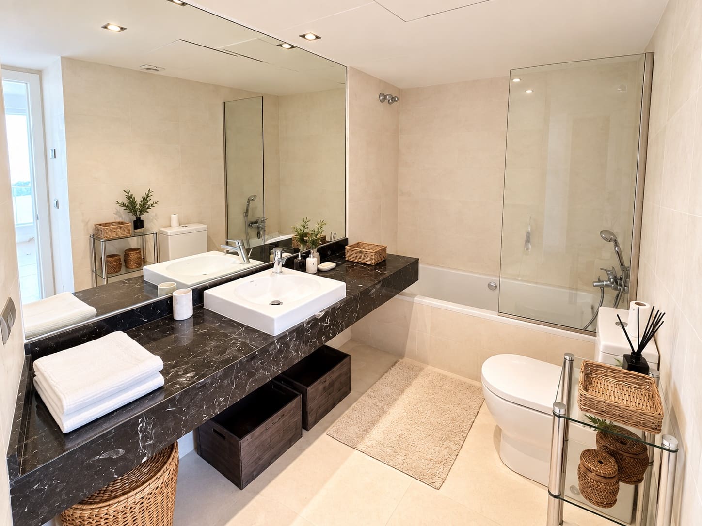 2 quarto Apartamento para arrendar em Ibiza / Eivissa cidade com garagem - 3 500 € (Ref: 10077305)