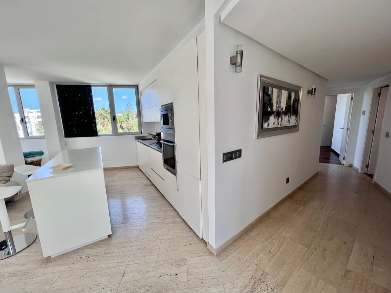 Piso de 2 habitaciones en Ibiza / Eivissa ciudad en alquiler con piscina garaje - 2.000 € (Ref: 10162042)