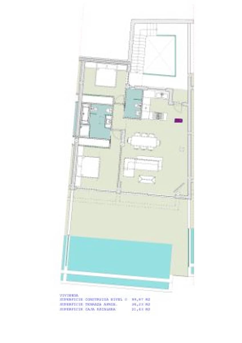 3 soveværelse Byhus til salg i San Jose / Sant Josep de Sa Talaia med swimmingpool garage - € 1.900.000 (Ref: 5101477)