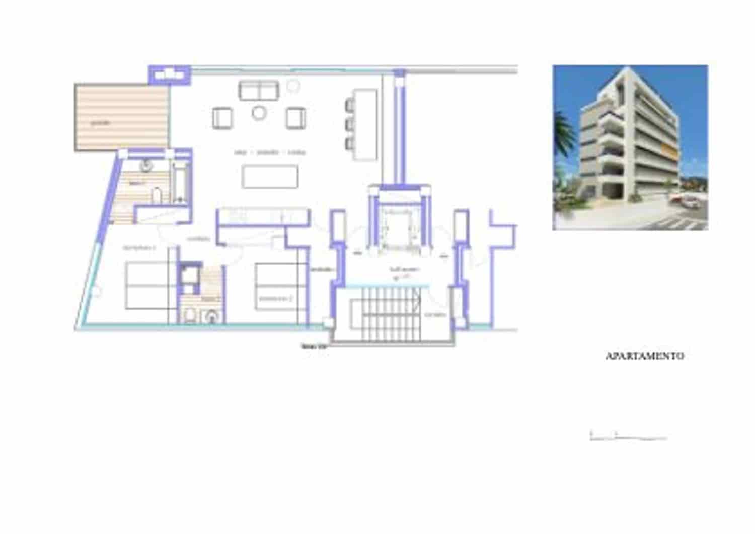 2 bedroom Apartment for sale in Ibiza / Eivissa town with garage - € 1,060,500 (Ref: 8013645)