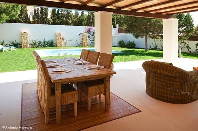 4 quarto Moradia para arrendar em San Jose / Sant Josep de Sa Talaia com piscina garagem - 12 000 € (Ref: 8590227)