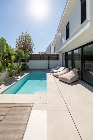 3 makuuhuone Omakotitalo vuokrattavana paikassa Nuestra Señora de Jesus, Santa Eulalia / Santa Eularia mukana uima-altaan 
autotalli - 7 000 € (Ref: 8912596)